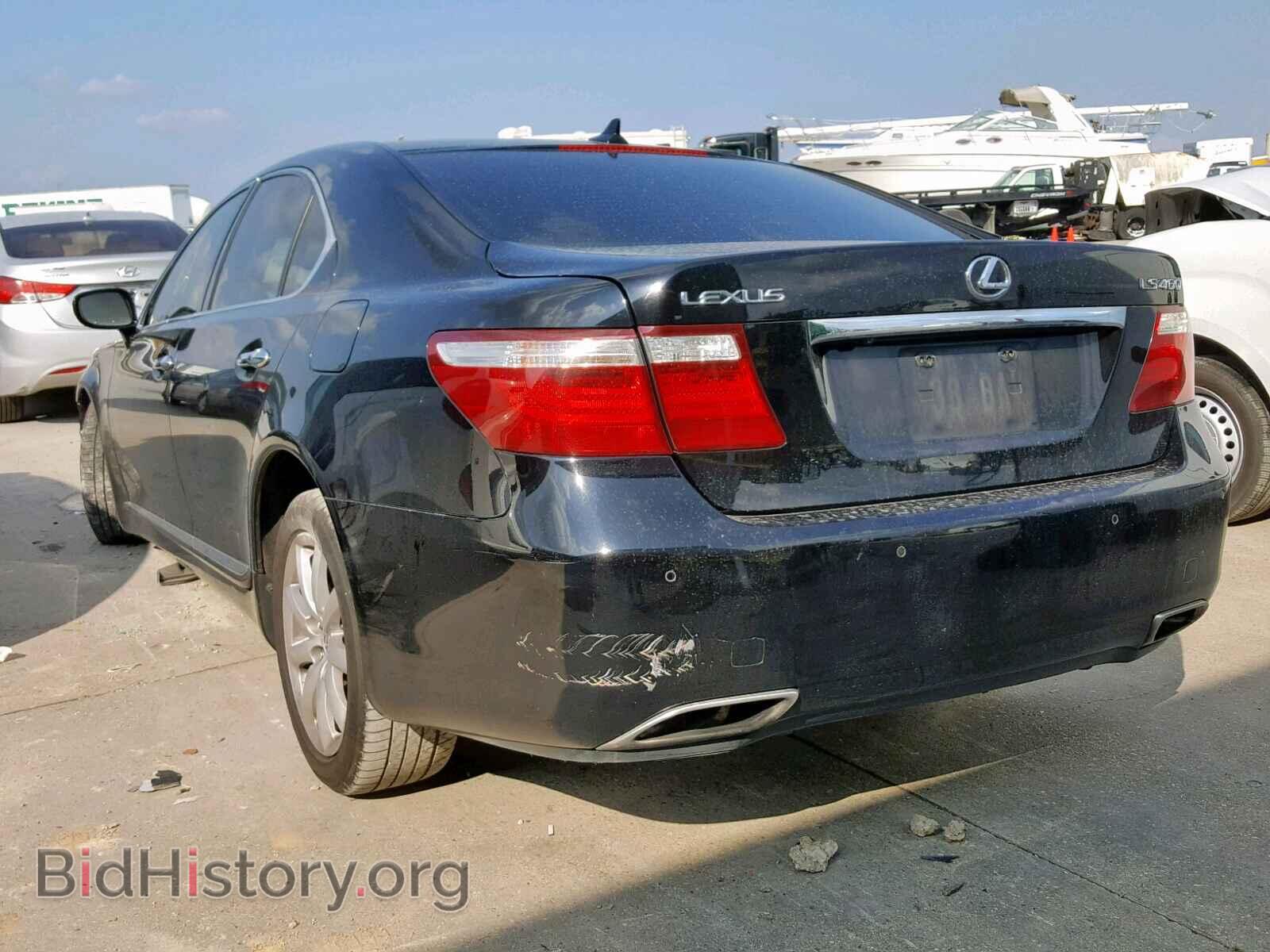 2007 LEXUS LS460 - VIN: JTHBL46F275021351 - Фото 3