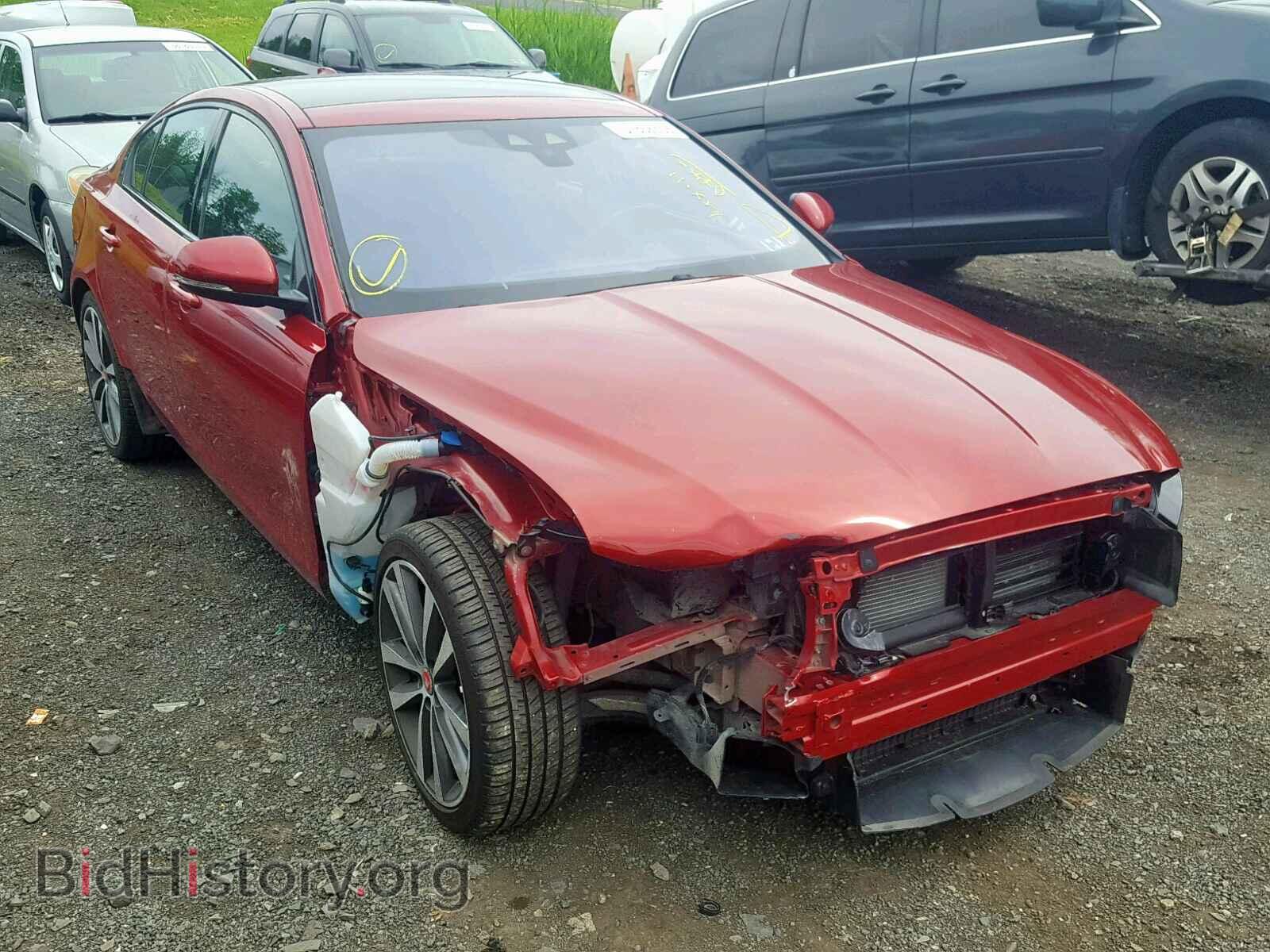 Photo SAJAF4BV9HA972223 - JAGUAR XE 2017