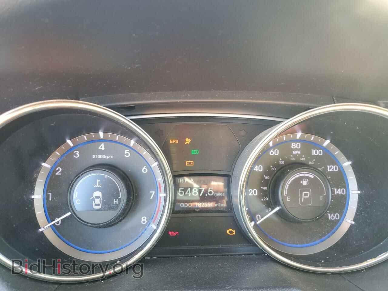 2012 HYUNDAI SONATA - VIN: 5NPEB4AC3CH422741 - Фото 9