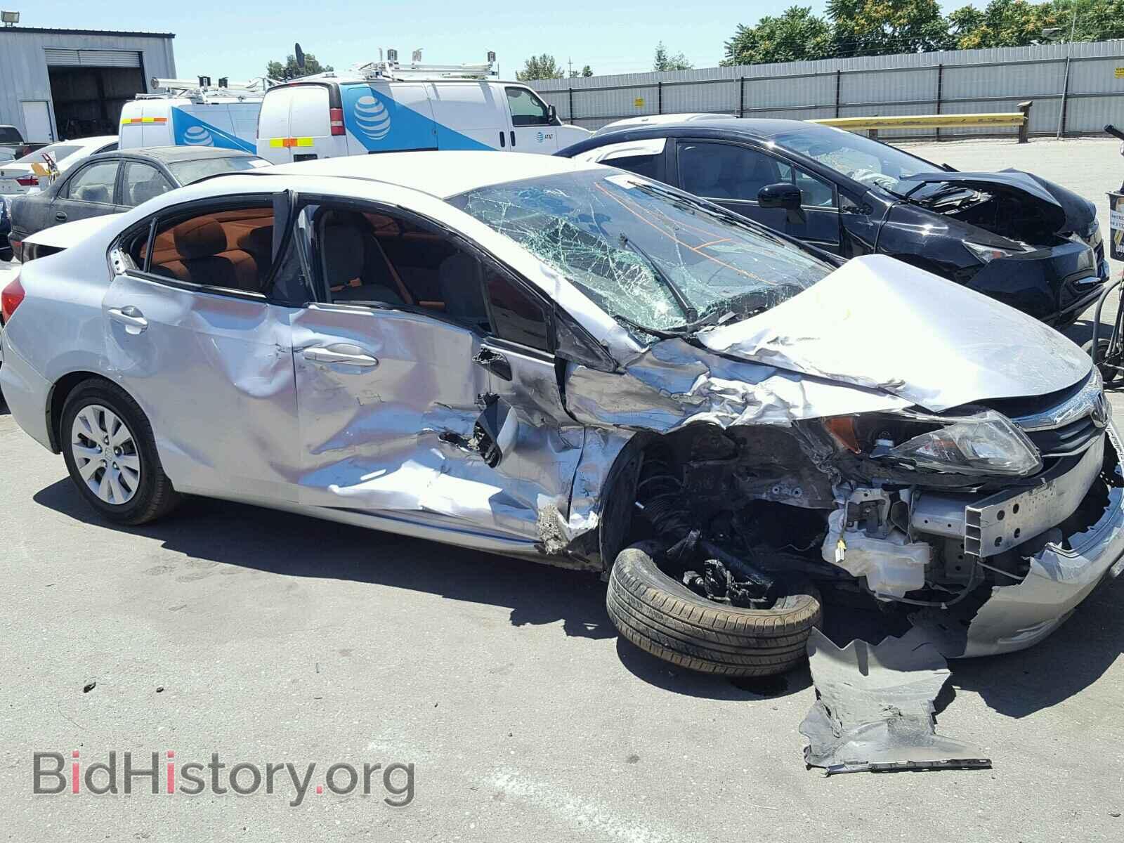 2012 HONDA CIVIC LX - VIN: 2HGFB2F56CH570296 - Фото 9