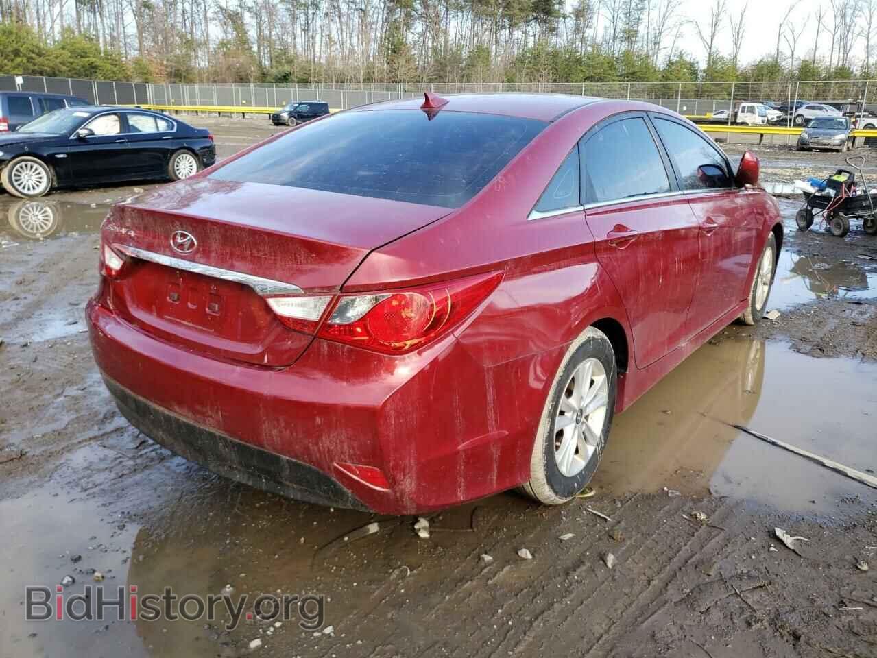 2014 HYUNDAI SONATA - VIN: 5NPEB4AC2EH901655 - Фото 4