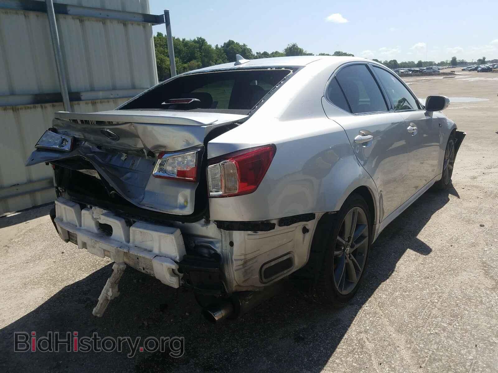 2012 LEXUS IS - VIN: JTHBF5C27C2102386 - Фото 4
