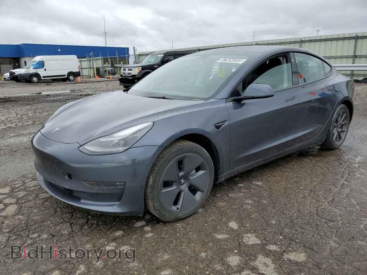 Photo 5YJ3E1EA2NF288425 - TESLA MODEL 3 2022