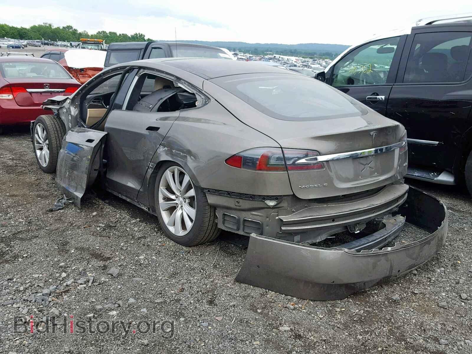 2015 TESLA MODEL S - VIN: 5YJSA1E28FF105207 - Фото 3