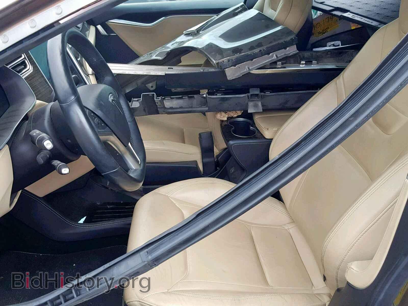 2015 TESLA MODEL S - VIN: 5YJSA1E28FF105207 - Фото 5