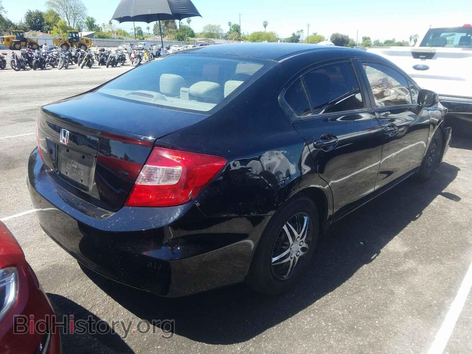 2012 HONDA CIVIC - VIN: 19XFB2F56CE339067 - Фото 4