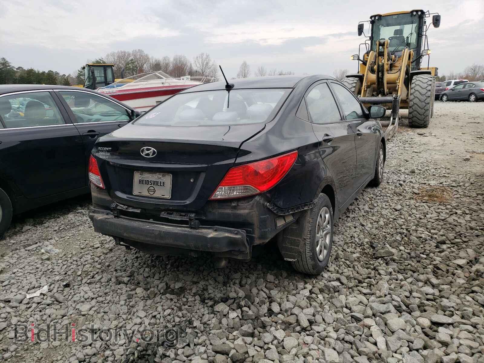 2013 HYUNDAI ACCENT - VIN: KMHCT4AE1DU582187 - Фото 4