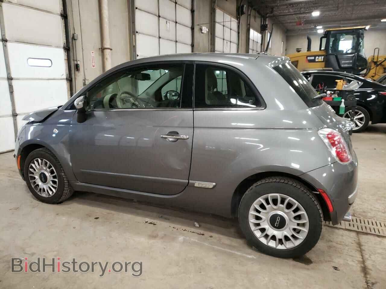 2012 FIAT 500 - VIN: 3C3CFFCR9CT385451 - Фото 2