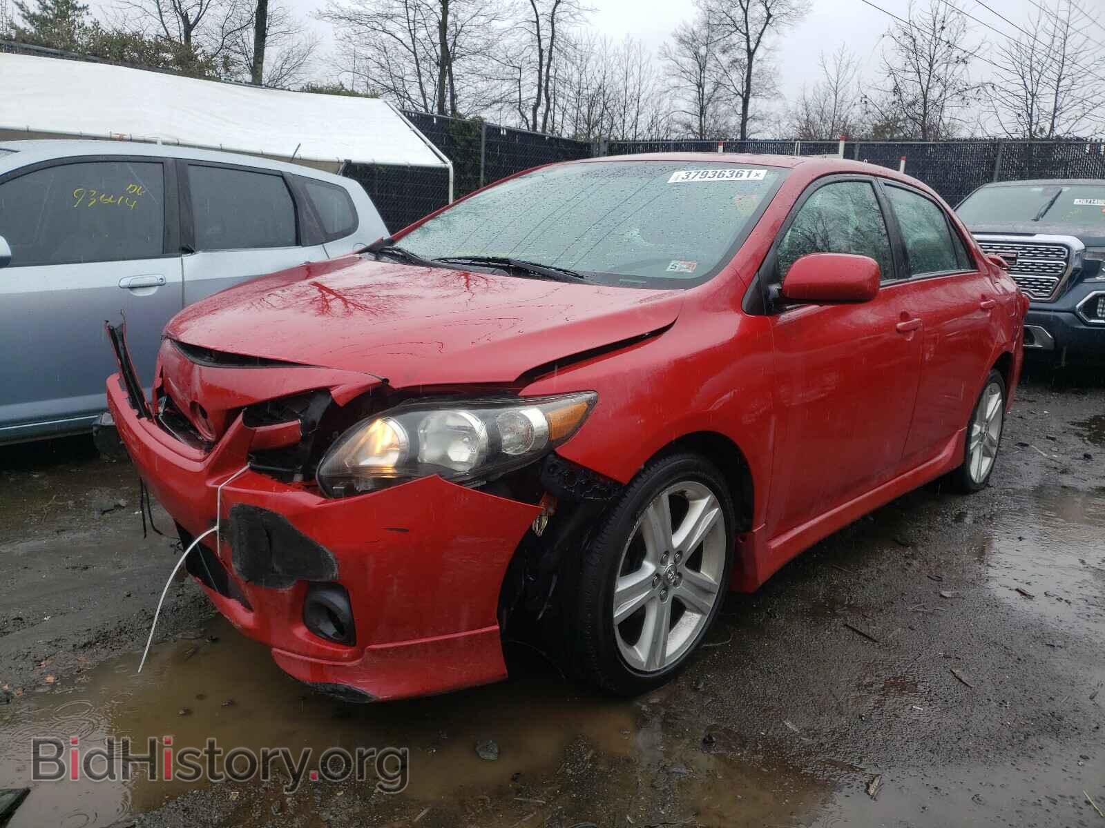 2013 TOYOTA COROLLA - VIN: 2T1BU4EE0DC957426 - Фото 2