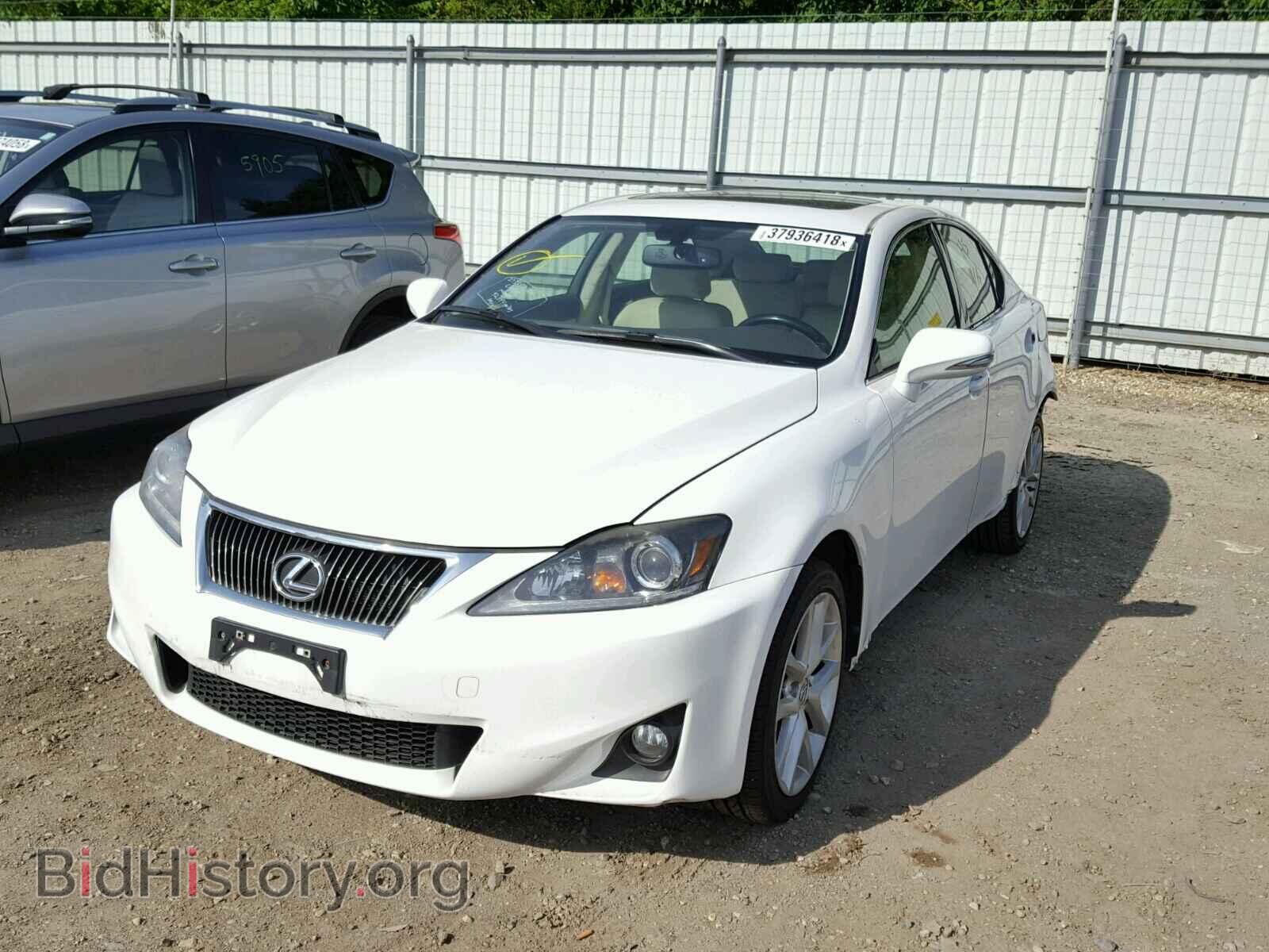 2012 LEXUS IS250 - VIN: JTHCF5C25C5054941 - Фото 2