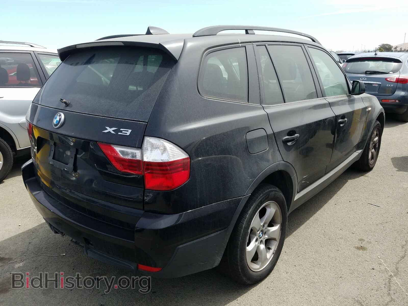 2008 BMW X3 - VIN: WBXPC93488WJ14901 - Фото 4