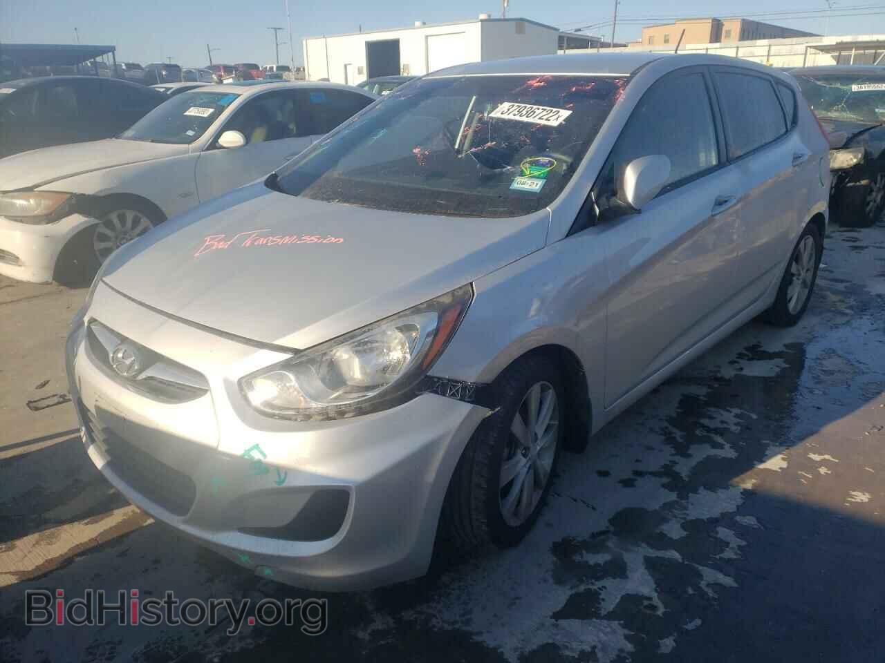 2012 HYUNDAI ACCENT - VIN: KMHCU5AE8CU041591 - Фото 2