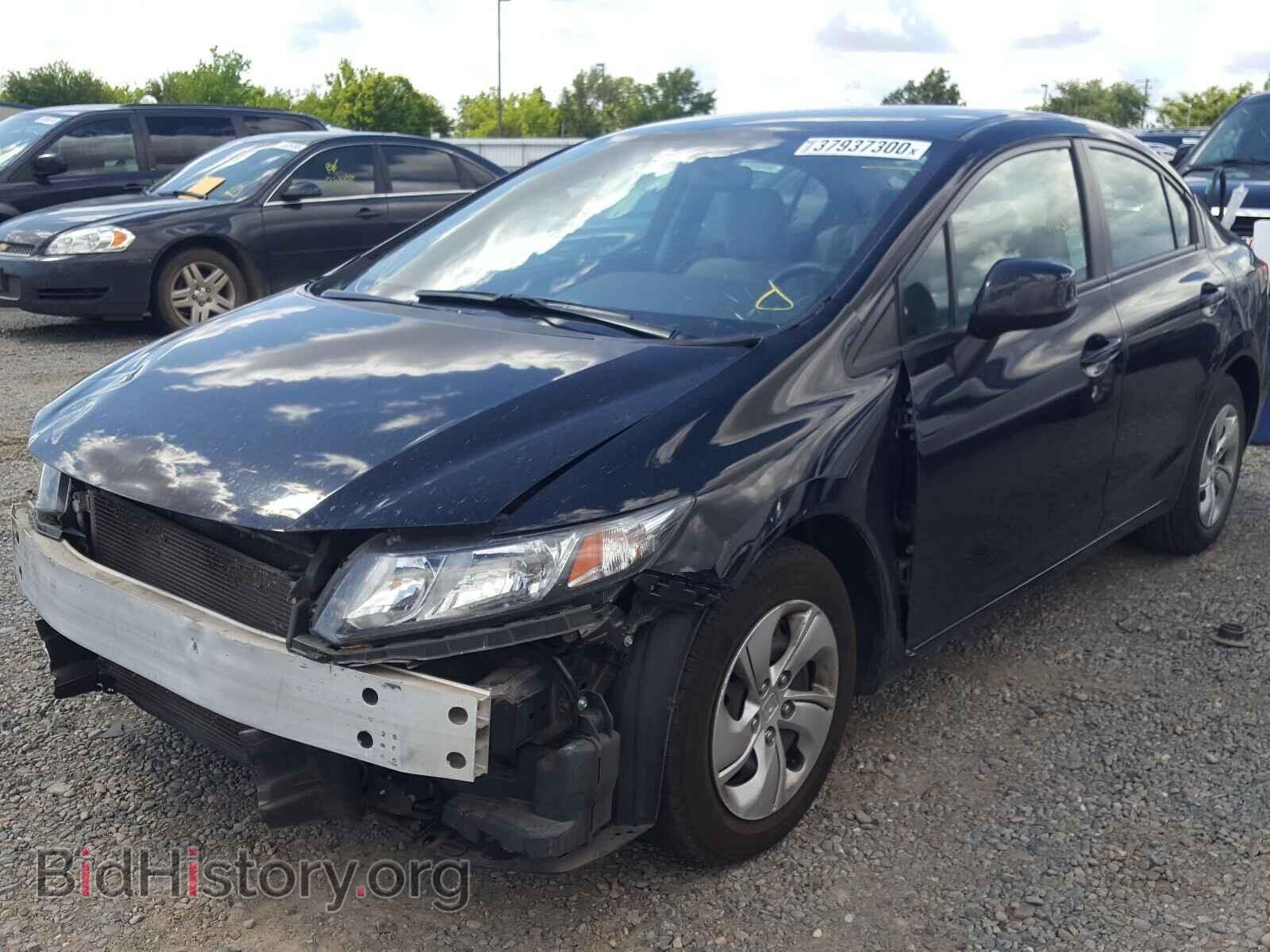 2013 HONDA CIVIC - VIN: 19XFB2F59DE214646 - Фото 2