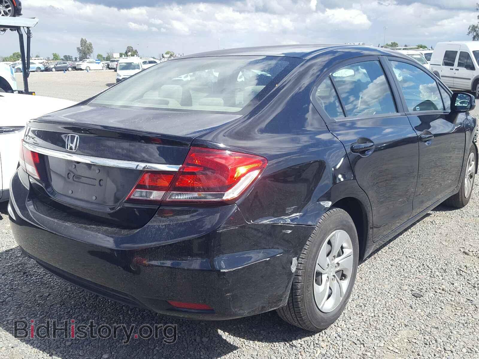 2013 HONDA CIVIC - VIN: 19XFB2F59DE214646 - Фото 4