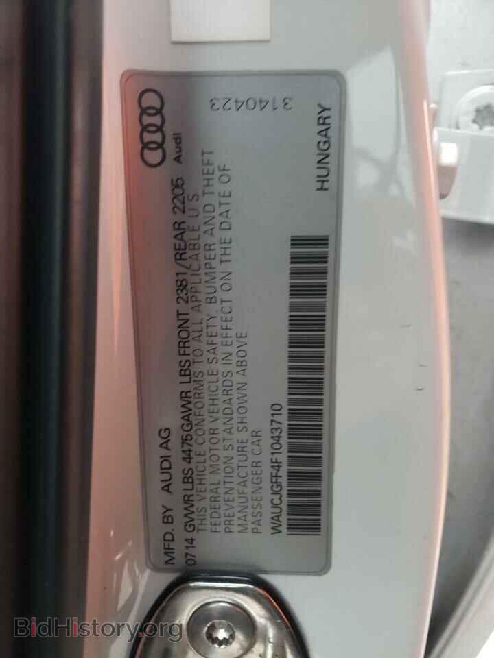 2015 AUDI A3 - VIN: WAUCJGFF4F1043710 - Photo 10