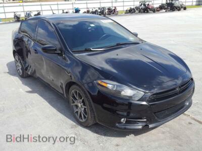 2014 Dodge DART Dart SXT, black — VIN 1C3CDFBB2ED732444, Copart