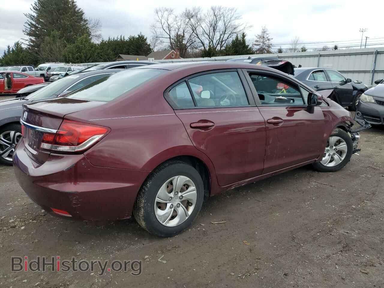 2013 HONDA CIVIC - VIN: 2HGFB2F51DH535991 - Фото 3