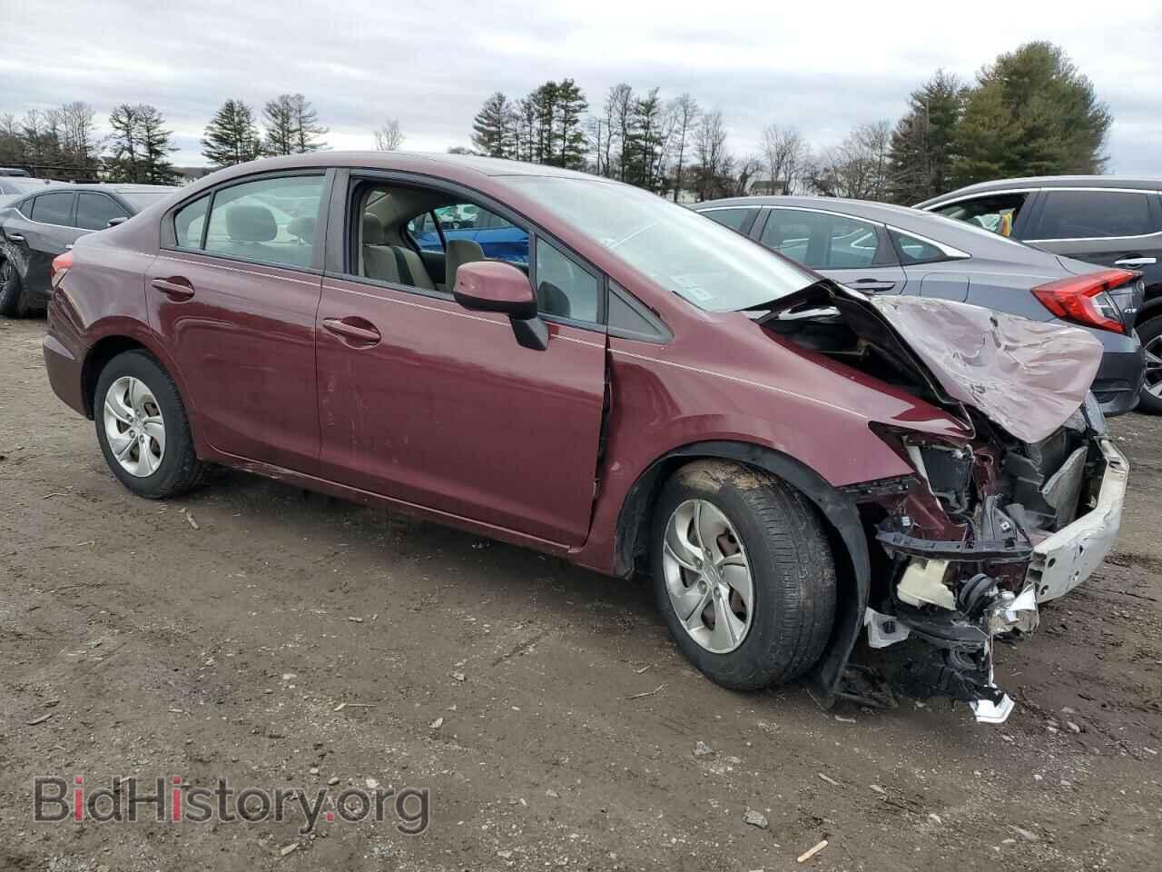 2013 HONDA CIVIC - VIN: 2HGFB2F51DH535991 - Фото 4
