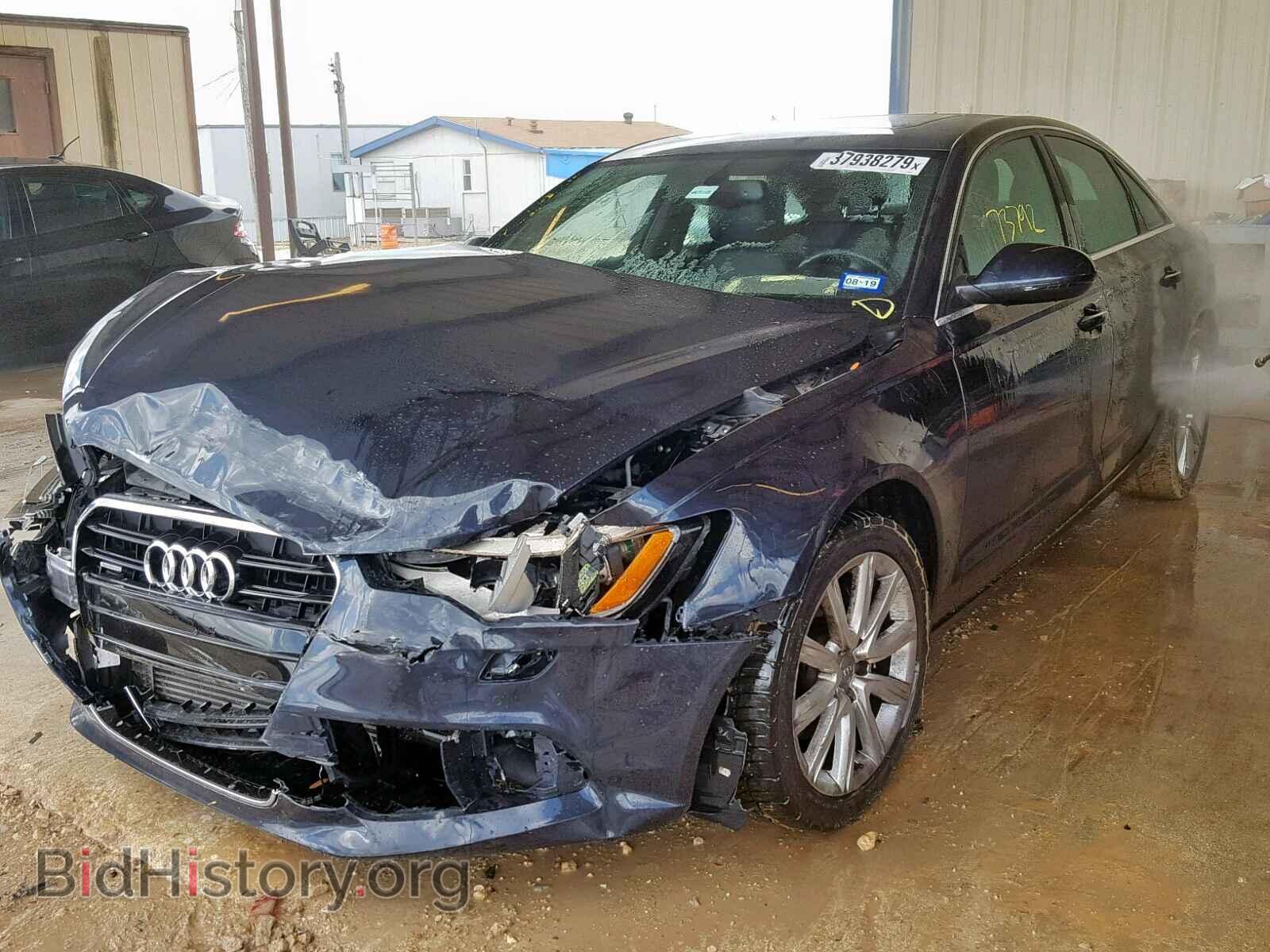 2013 AUDI A6 - VIN: WAUGFAFC3DN119817 - Фото 2