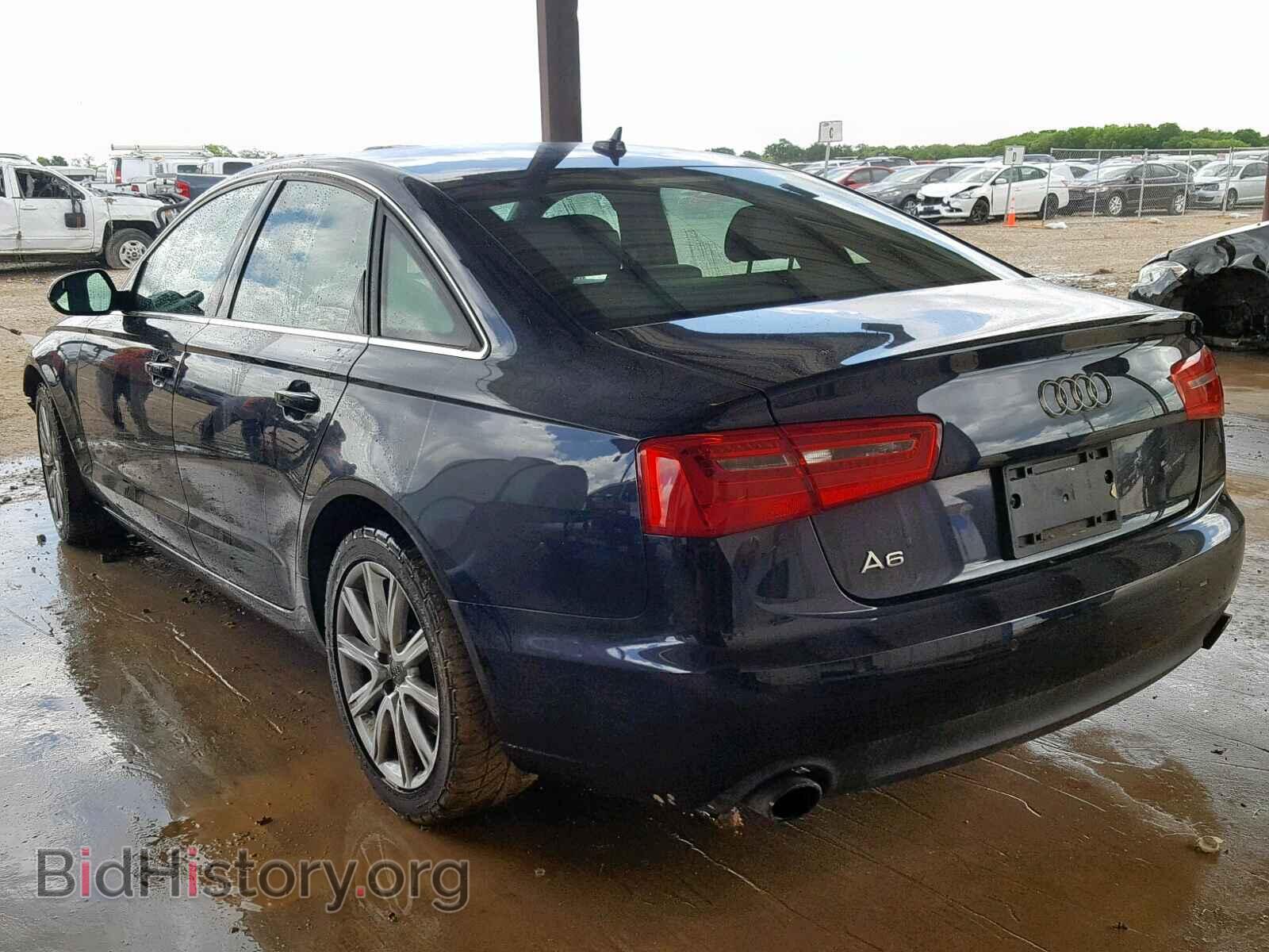 2013 AUDI A6 - VIN: WAUGFAFC3DN119817 - Фото 3