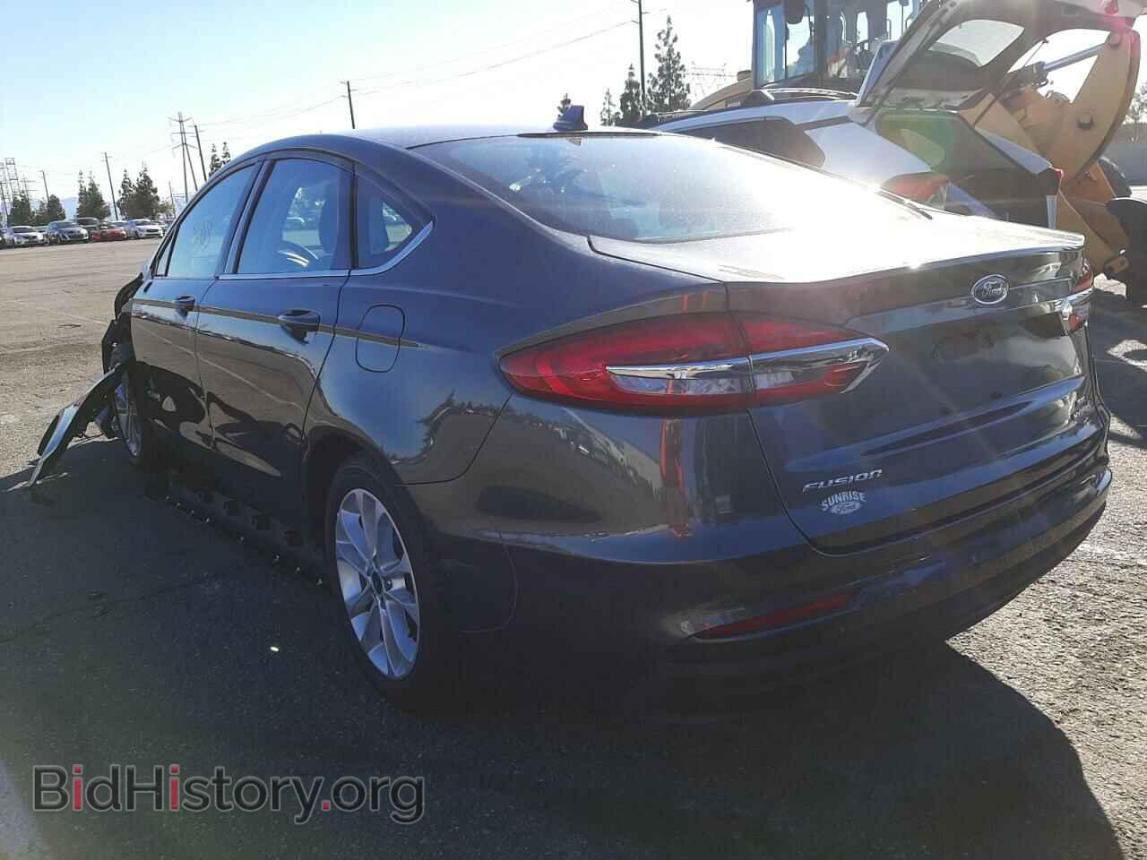 2019 FORD FUSION - VIN: 3FA6P0LU2KR199811 - Фото 3