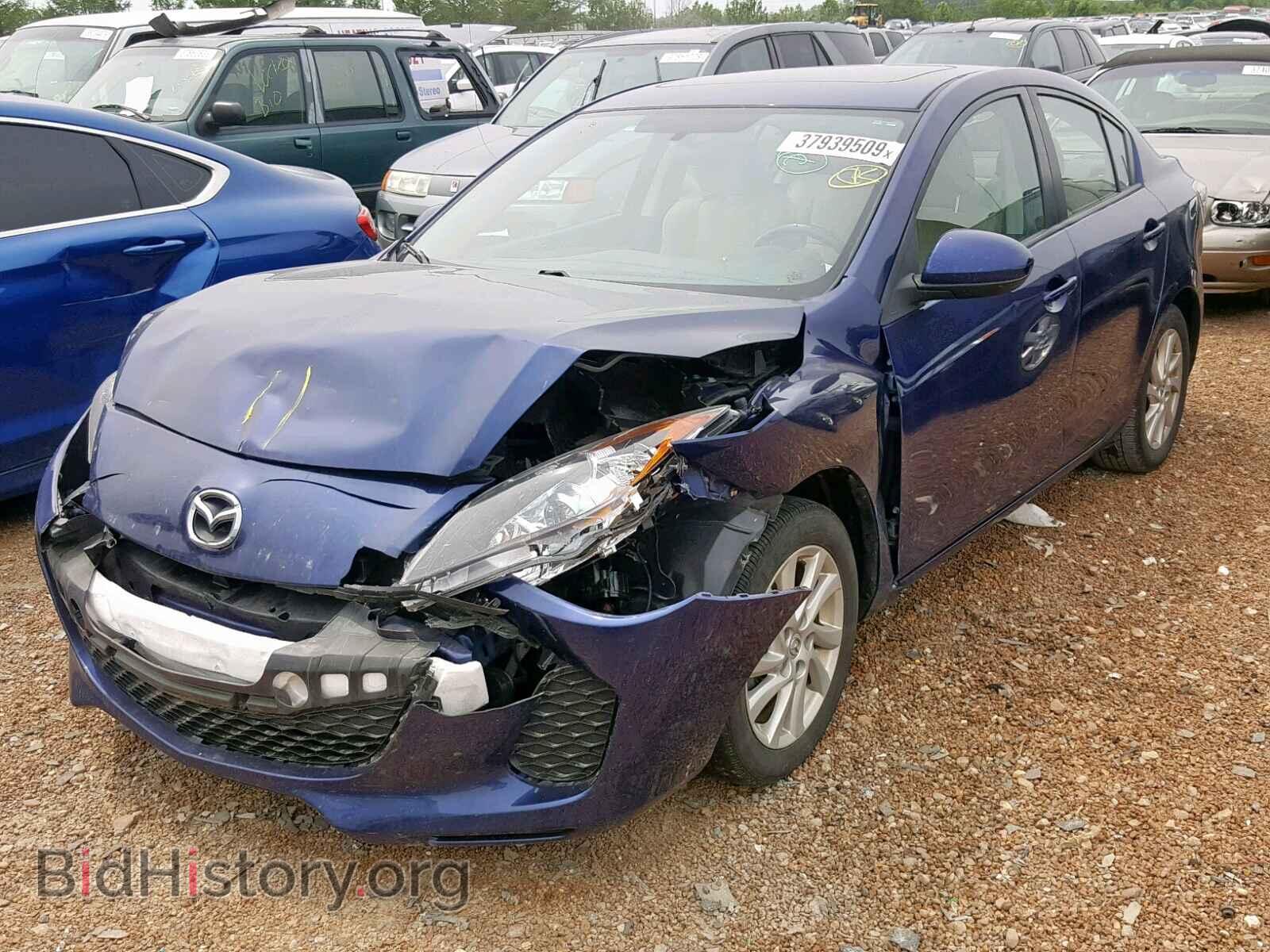 2012 MAZDA 3 - VIN: JM1BL1W73C1673647 - Фото 2