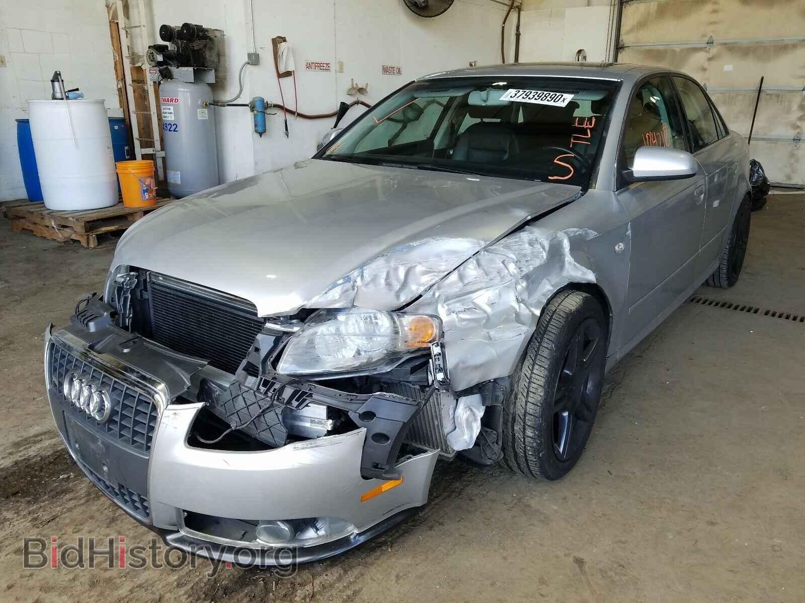 2008 AUDI A4 - VIN: WAUDF78E58A041610 - Фото 2