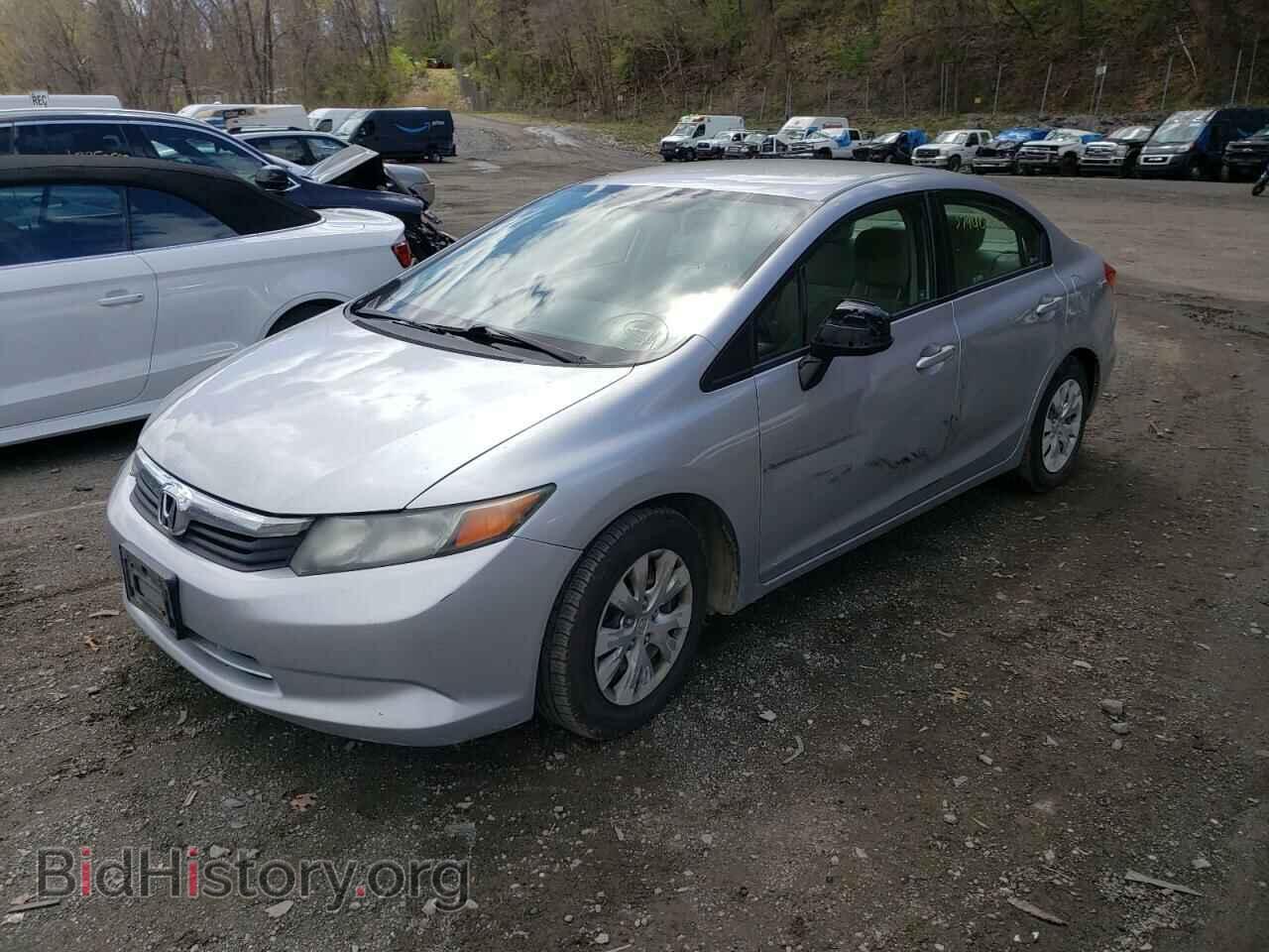 2012 HONDA CIVIC - VIN: 19XFB2F59CE317256 - Фото 2