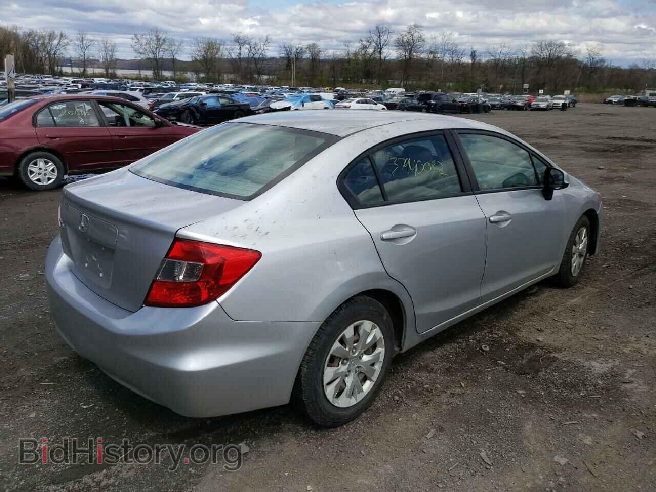 2012 HONDA CIVIC - VIN: 19XFB2F59CE317256 - Фото 4