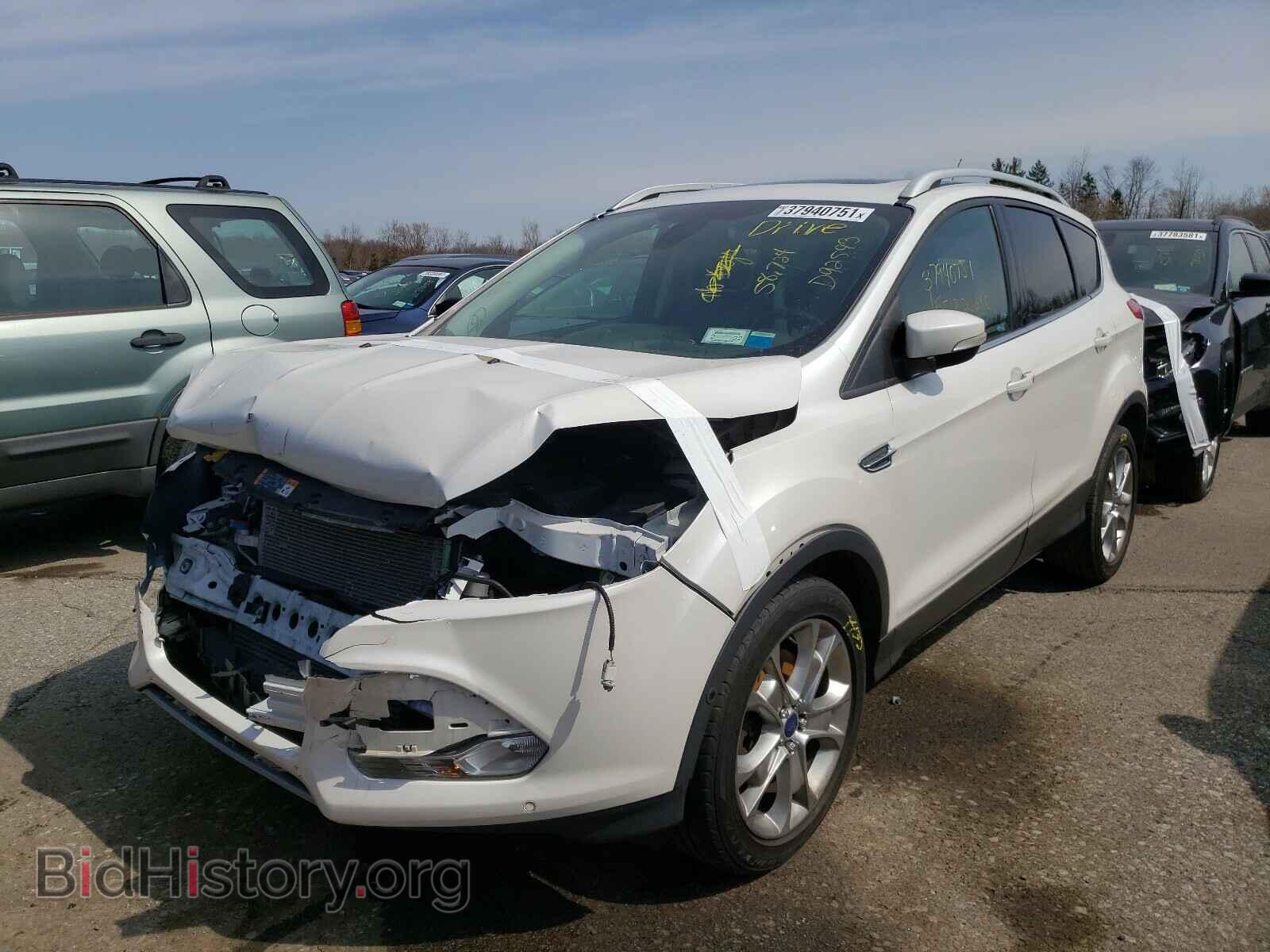 2014 FORD ESCAPE - VIN: 1FMCU9J96EUD92593 - Фото 2