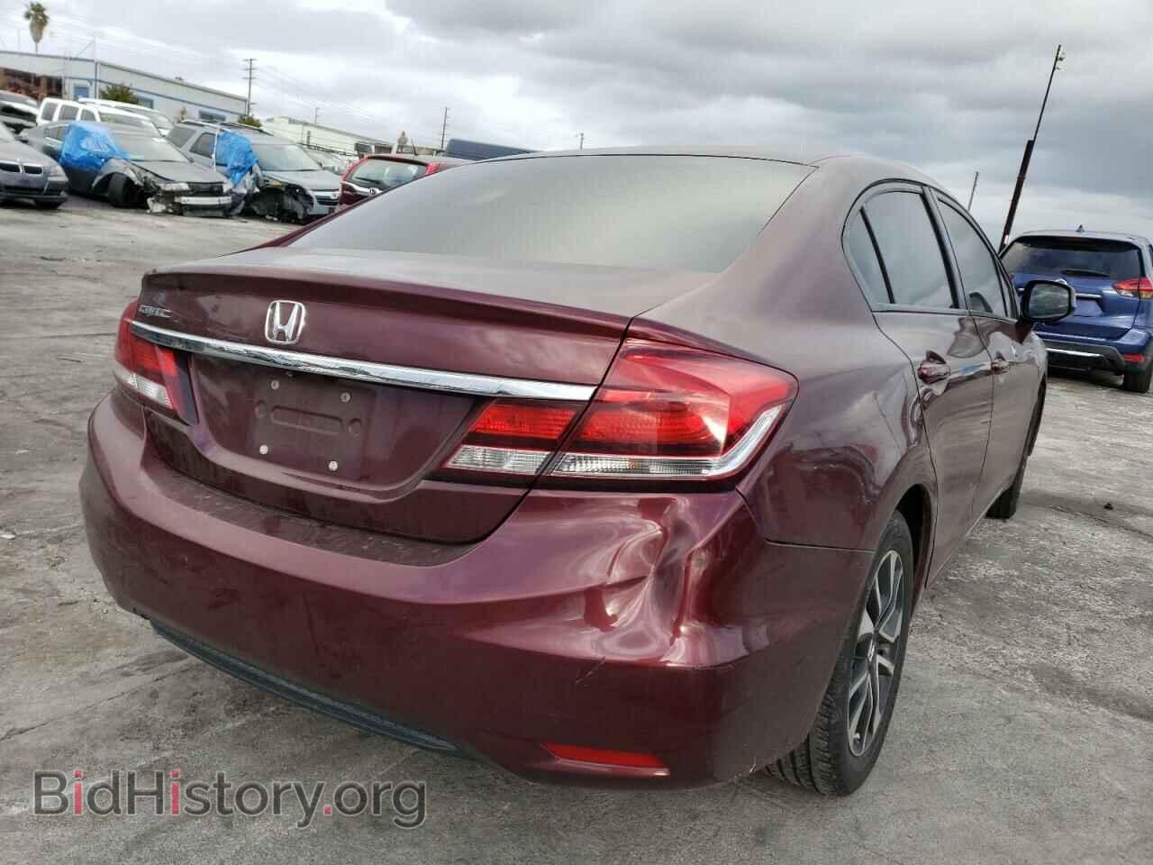 2013 HONDA CIVIC - VIN: 19XFB2F86DE242737 - Фото 3