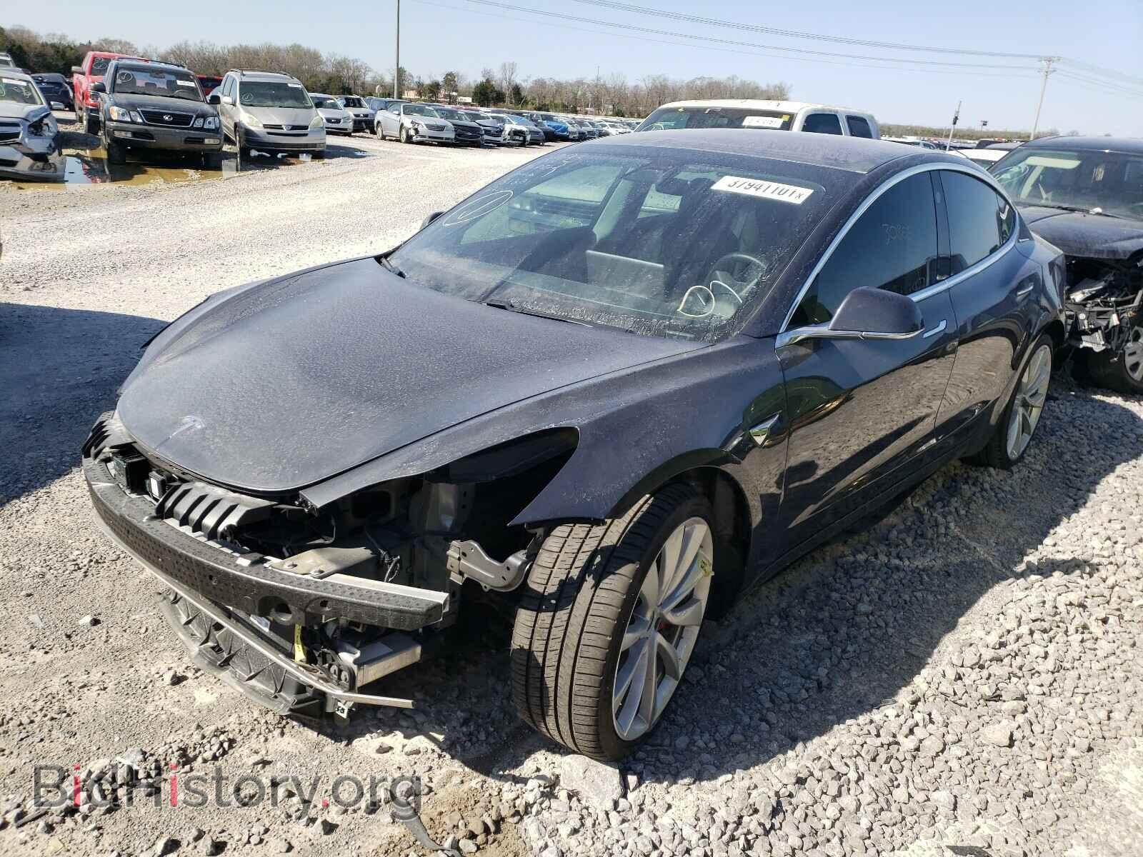 2018 TESLA MODEL 3 - VIN: 5YJ3E1EB8JF083310 - Фото 2