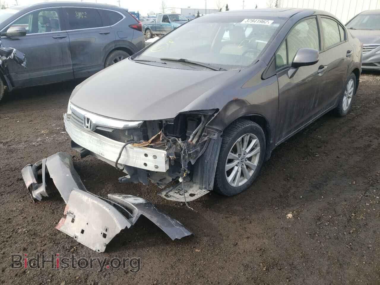 2012 HONDA CIVIC - VIN: 2HGFB2F93CH007497 - Фото 2