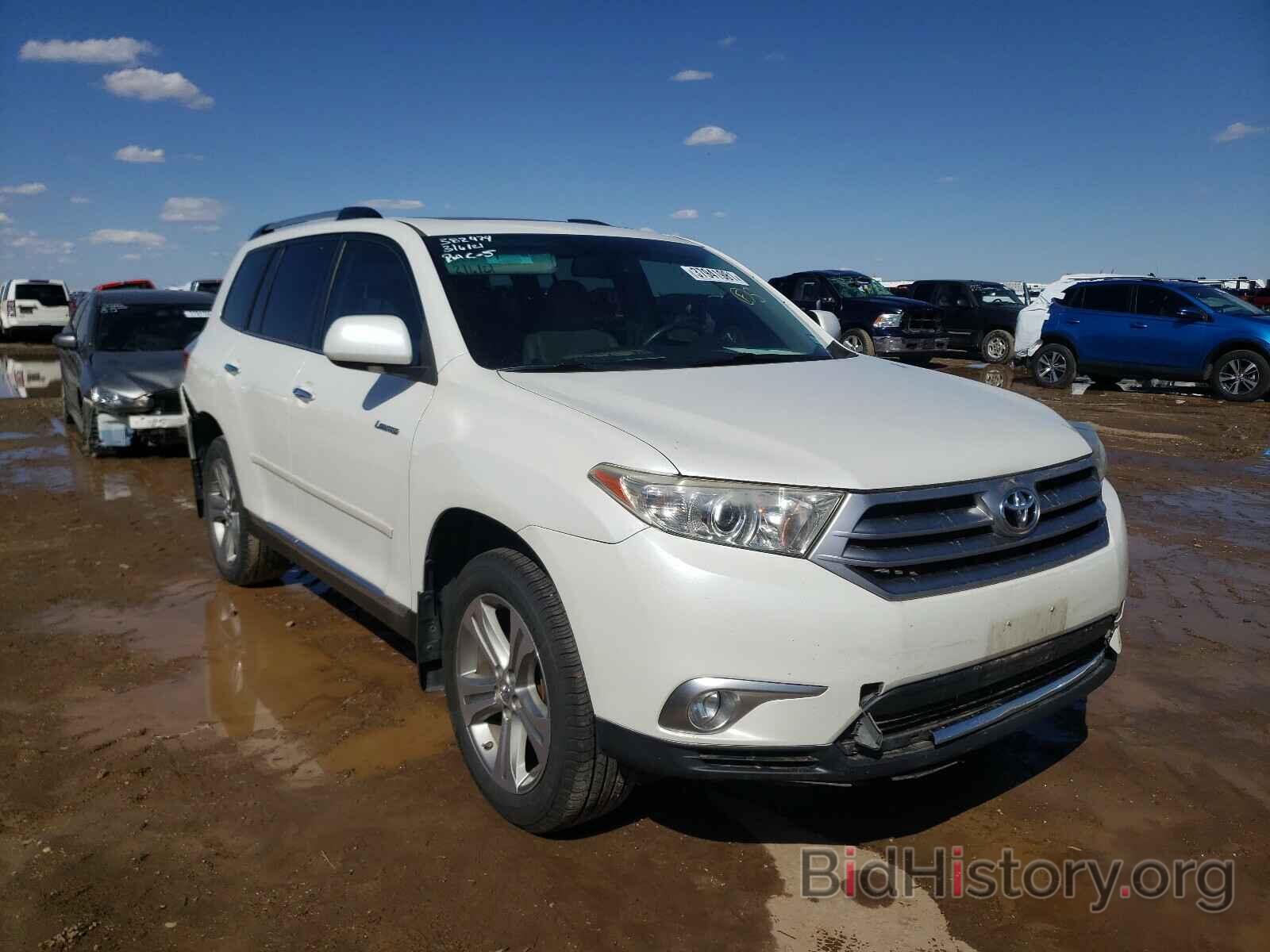 Photo 5TDDK3EHXCS152476 - TOYOTA HIGHLANDER 2012