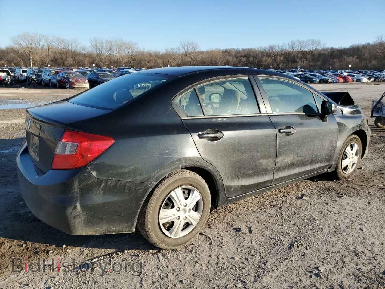 2012 HONDA CIVIC - VIN: 19XFB2F56CE025855 - Фото 3