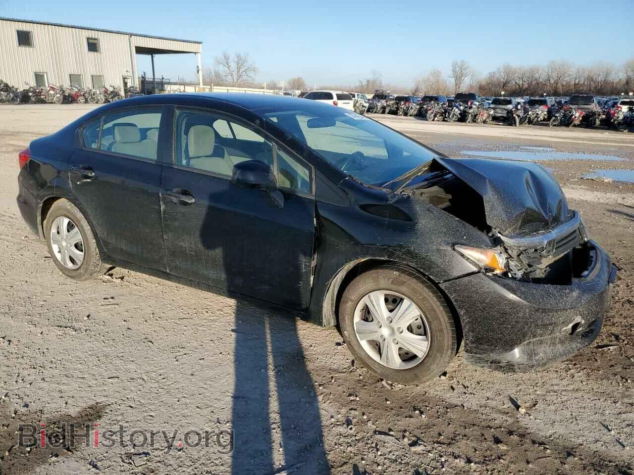 2012 HONDA CIVIC - VIN: 19XFB2F56CE025855 - Фото 4