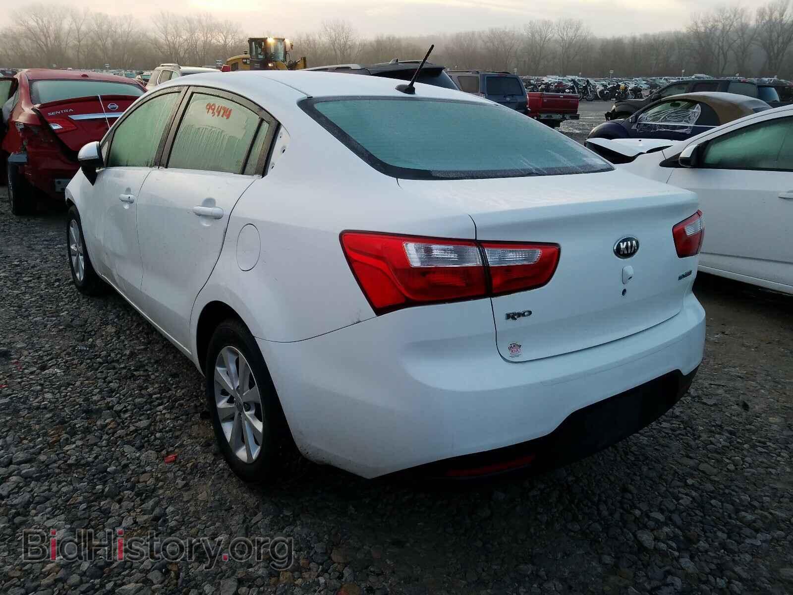 2013 KIA RIO - VIN: KNADN4A32D6147567 - Фото 3