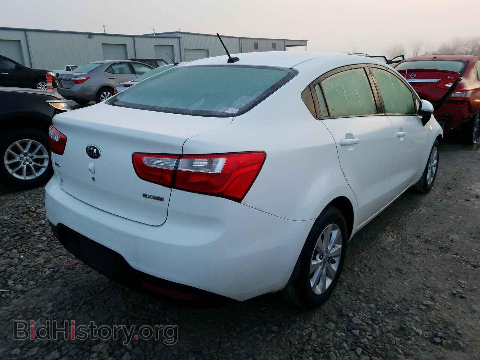 2013 KIA RIO - VIN: KNADN4A32D6147567 - Фото 4