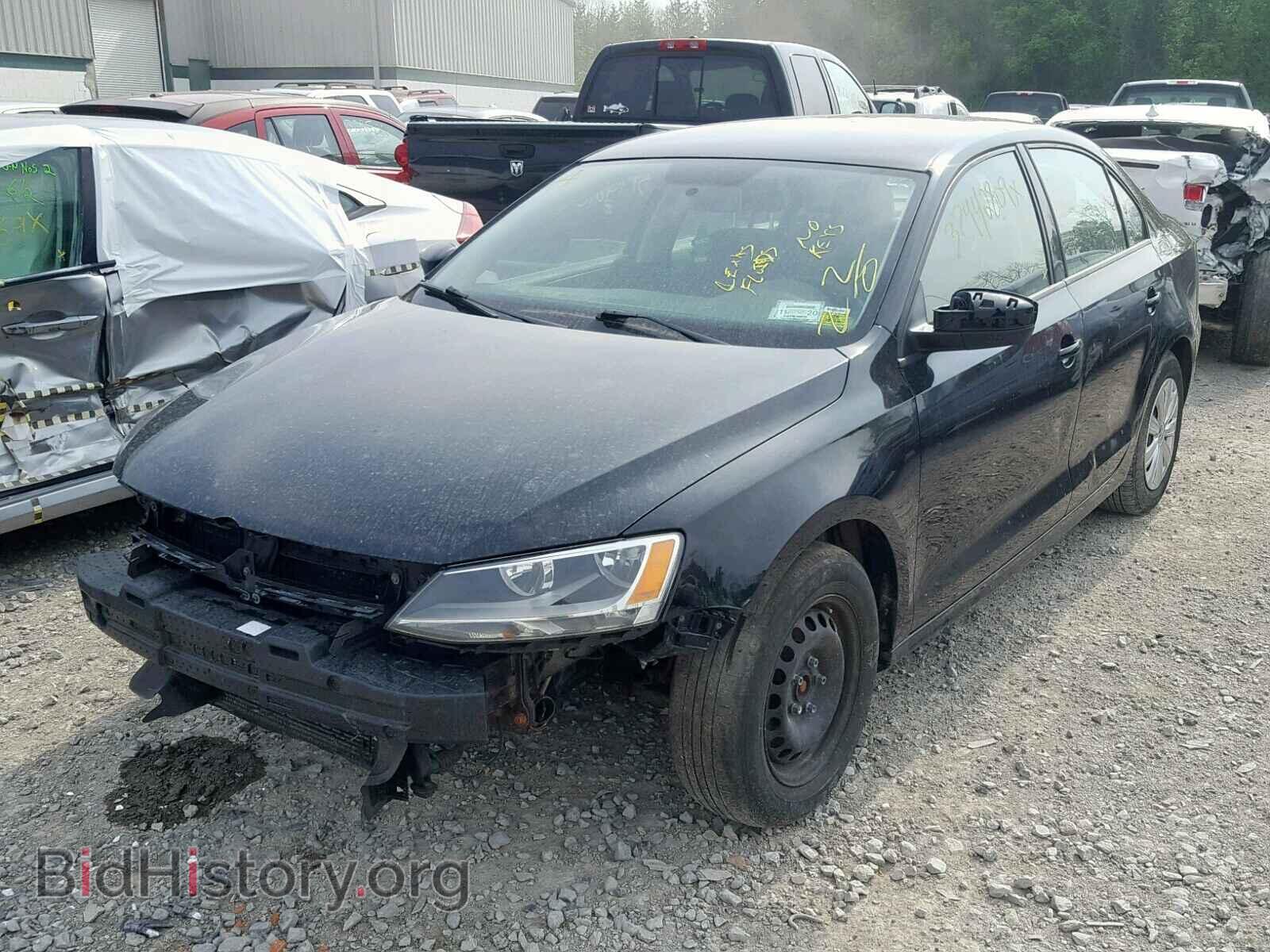 2014 VOLKSWAGEN JETTA - VIN: 3VW1K7AJ2EM372648 - Фото 2