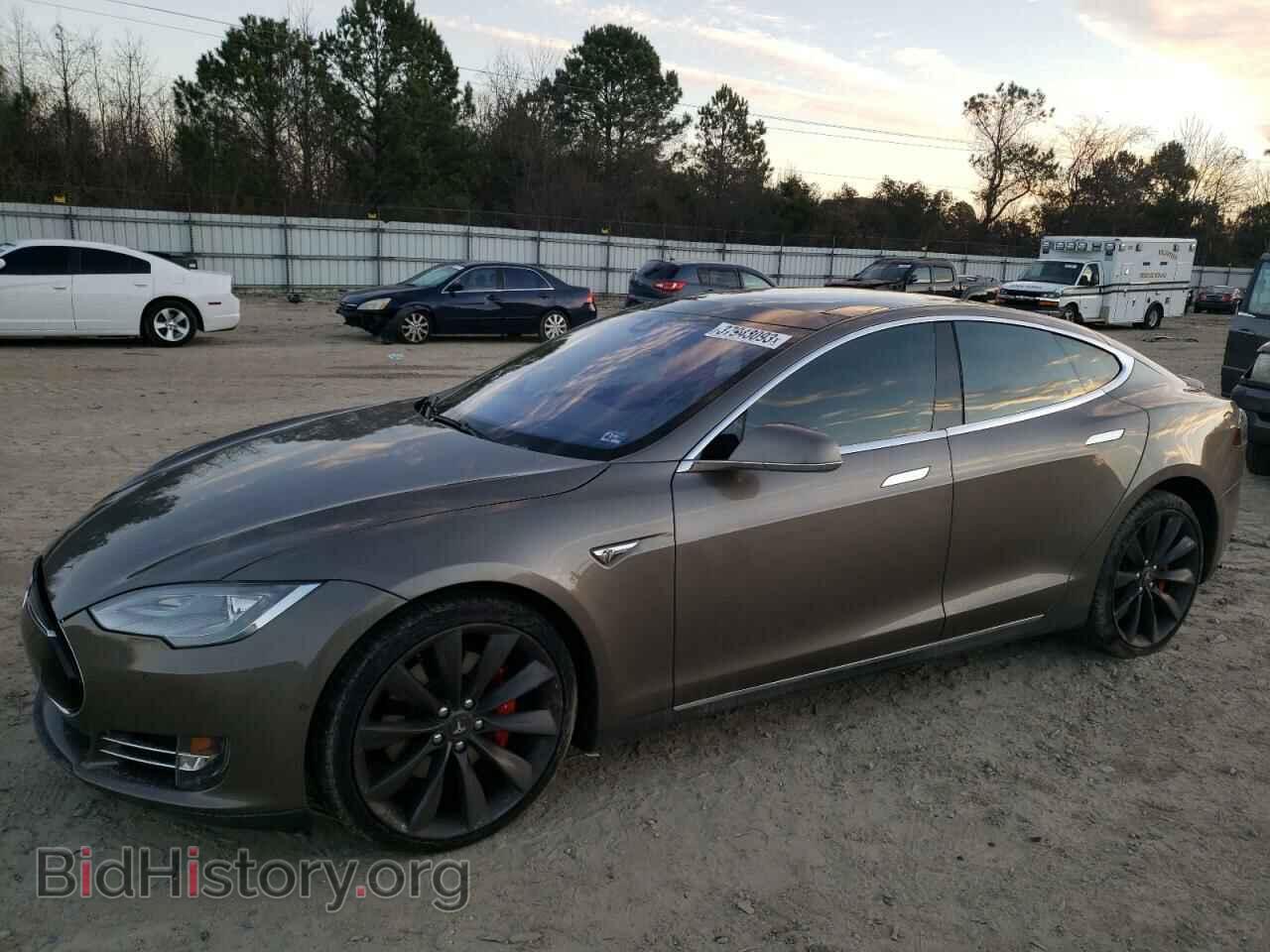 Photo 5YJSA4H49FF086794 - TESLA MODEL S 2015