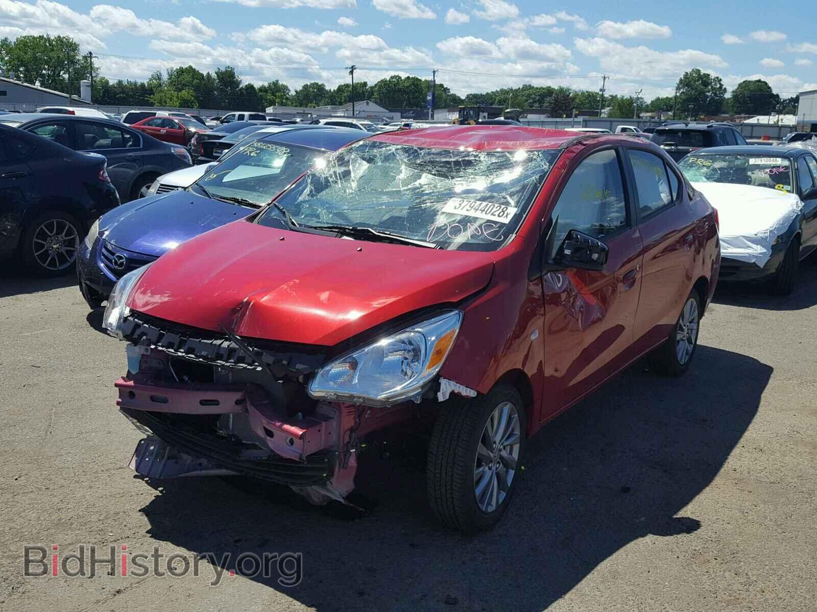 2018 MITSUBISHI MIRAGE - VIN: ML32F3FJ7JHF10847 - Фото 2