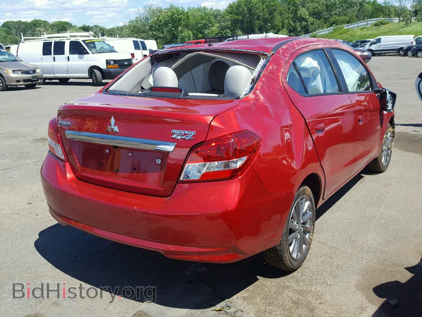 2018 MITSUBISHI MIRAGE - VIN: ML32F3FJ7JHF10847 - Фото 4