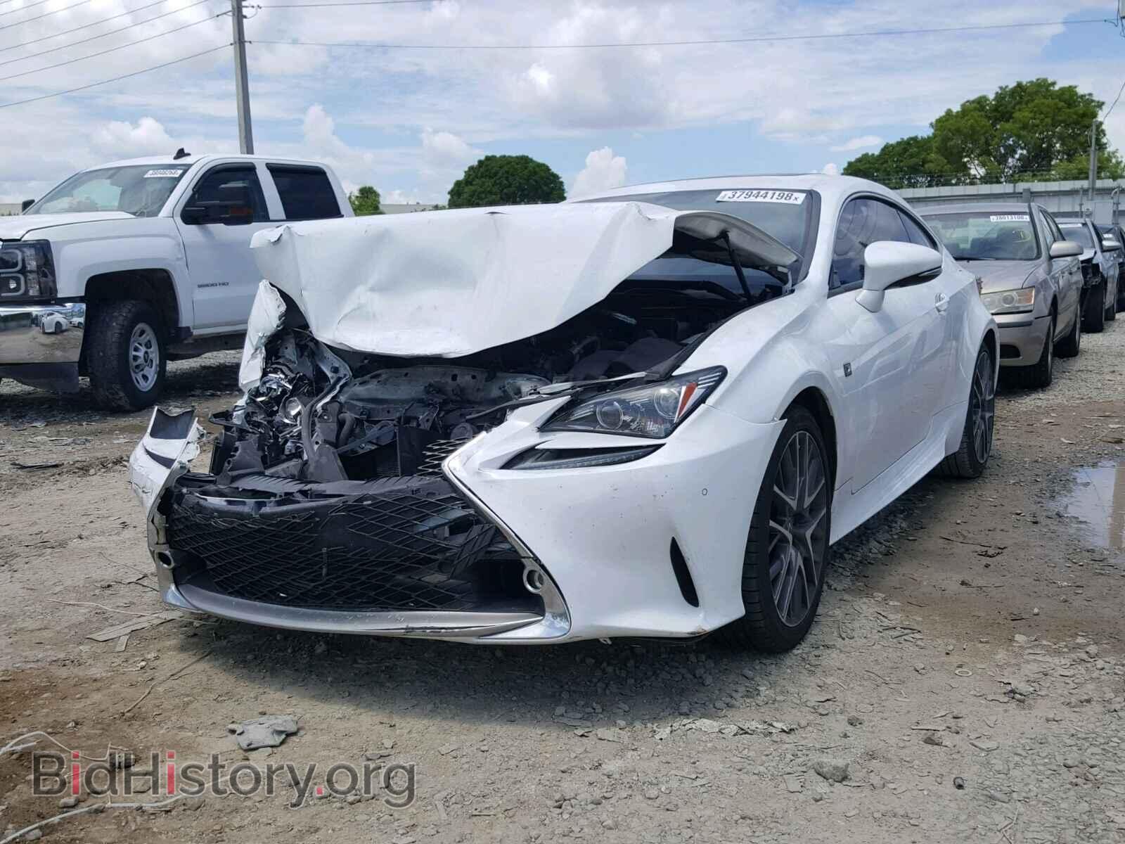 2016 LEXUS RC - VIN: JTHHA5BC0G5001648 - Фото 2