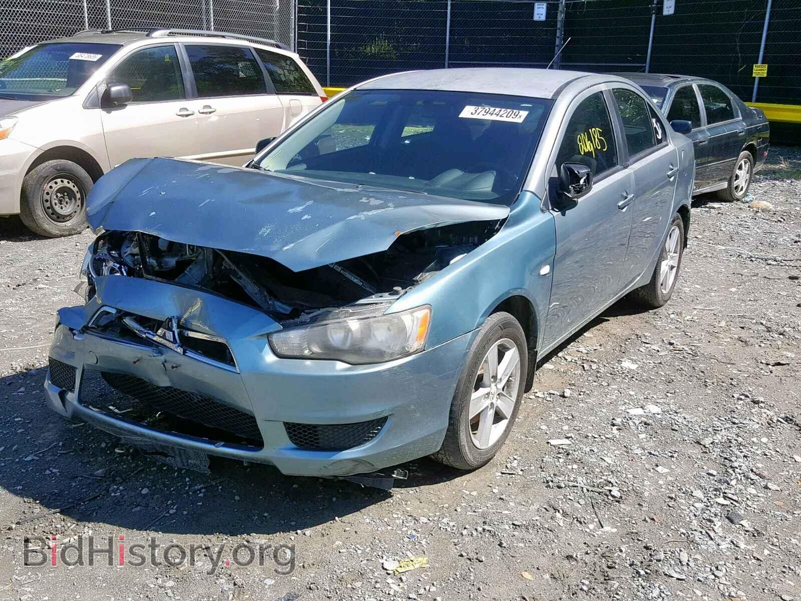 2008 MITSUBISHI LANCER - VIN: JA3AU26U38U015609 - Фото 2