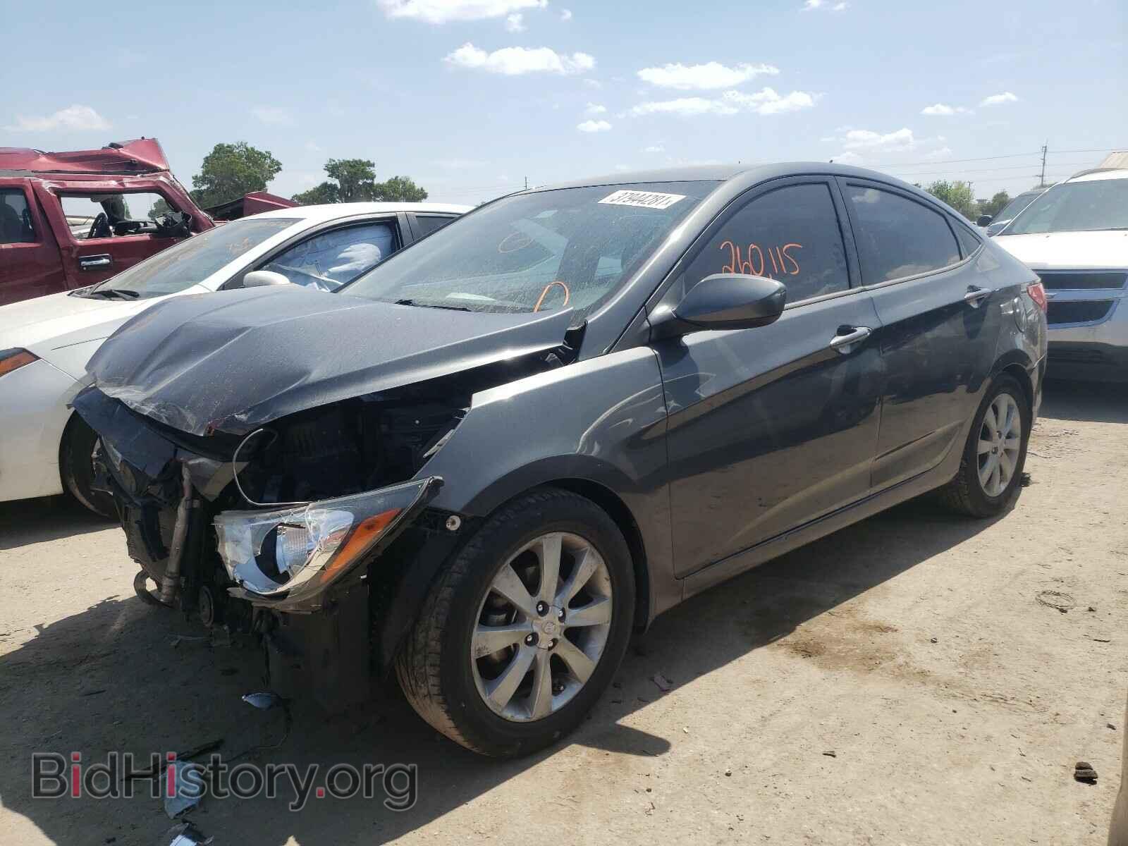 2012 HYUNDAI ACCENT - VIN: KMHCU4AE5CU112871 - Фото 2
