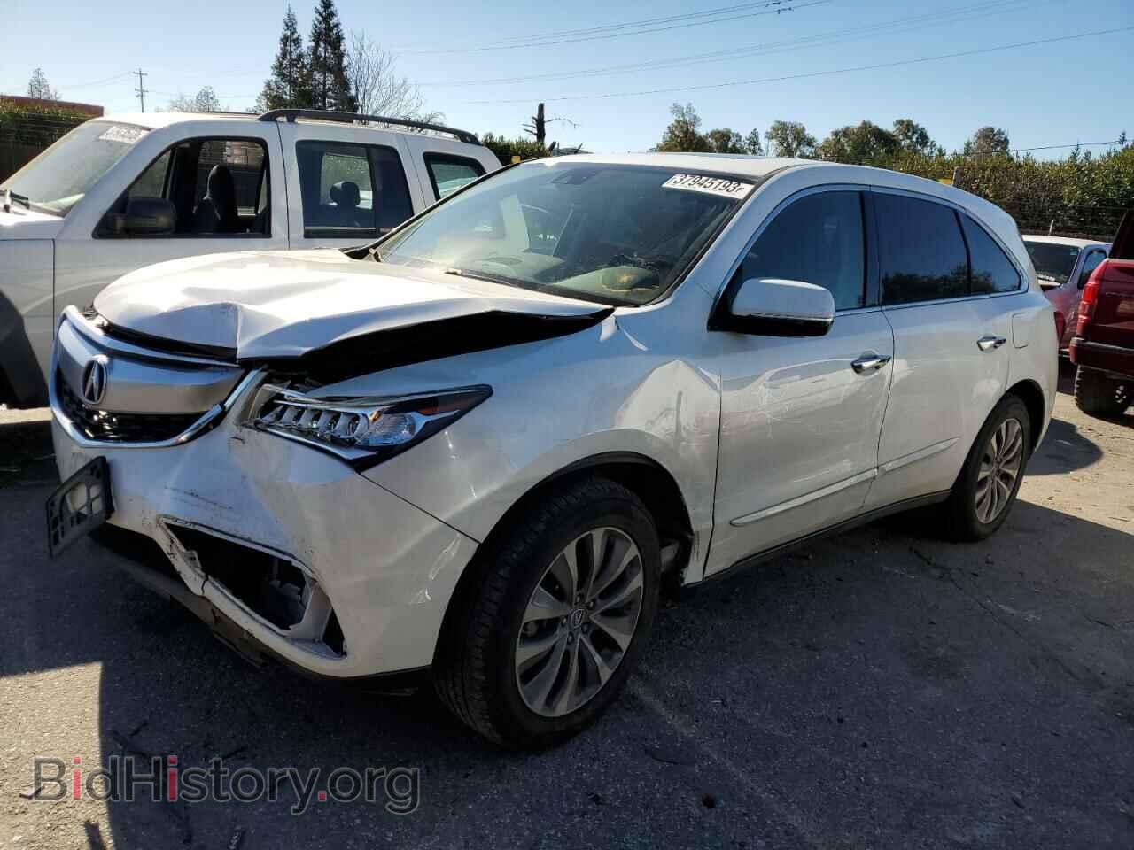 Photo 5FRYD3H44EB005175 - ACURA MDX 2014