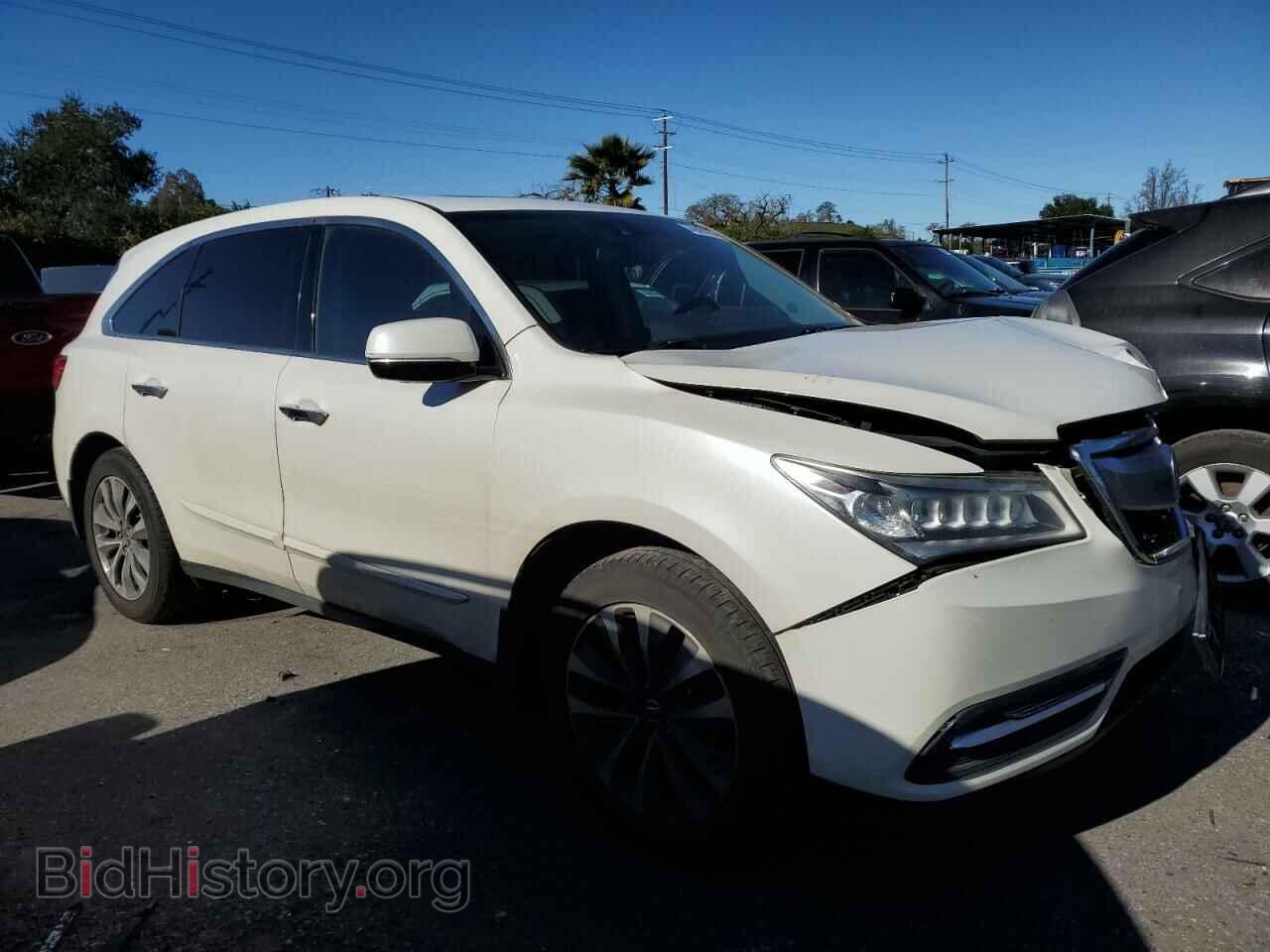 2014 ACURA MDX - VIN: 5FRYD3H44EB005175 - Фото 4