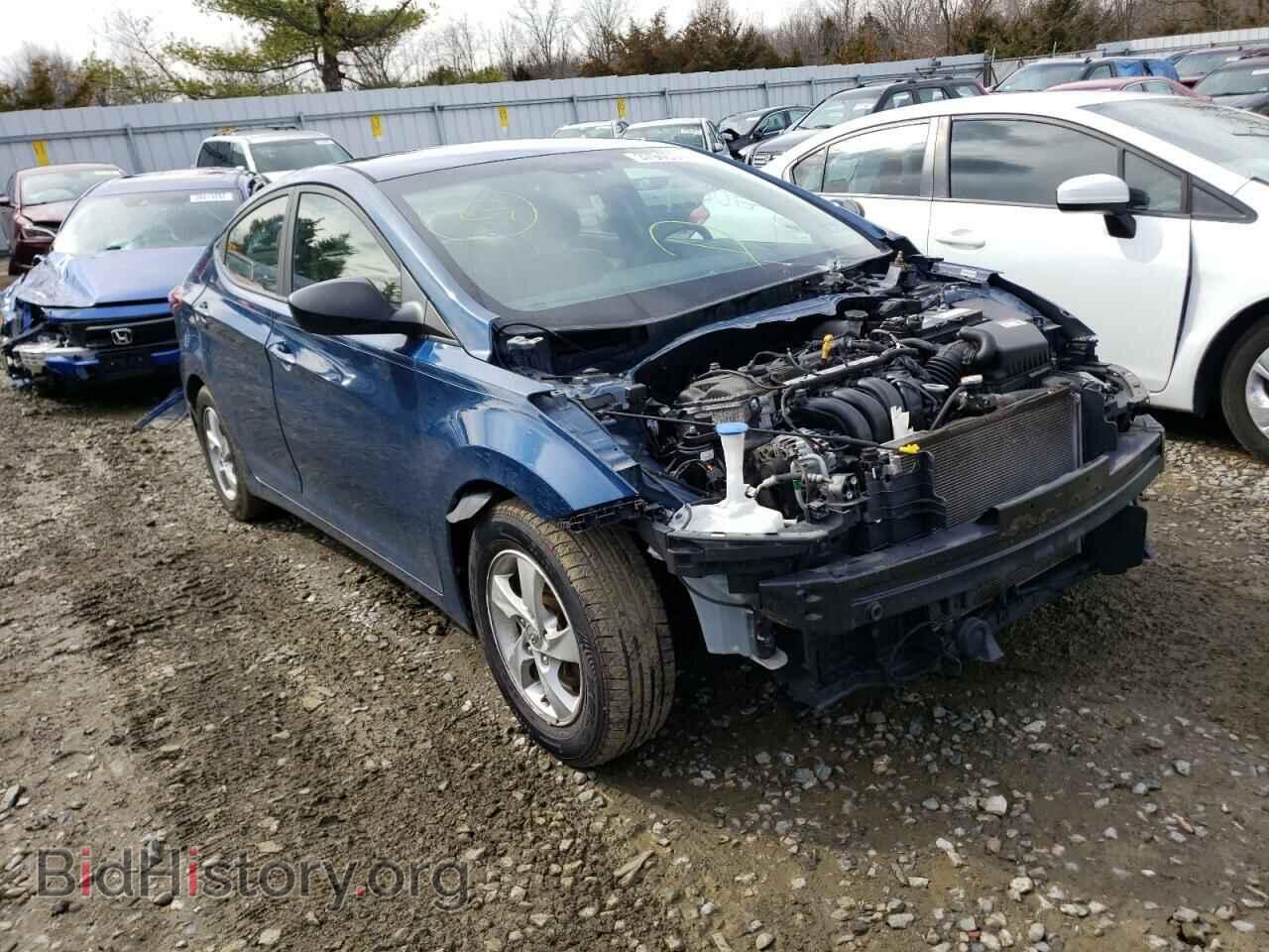 Photo KMHDH4AE5FU416103 - HYUNDAI ELANTRA 2015