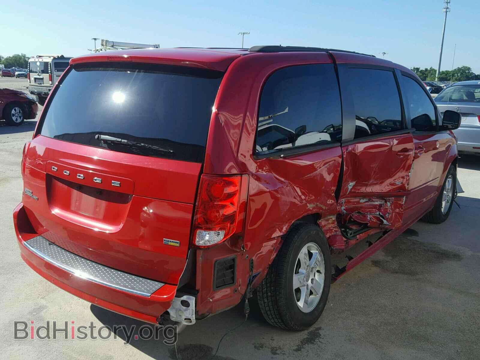 2013 DODGE CARAVAN - VIN: 2C4RDGCGXDR654657 - Фото 4