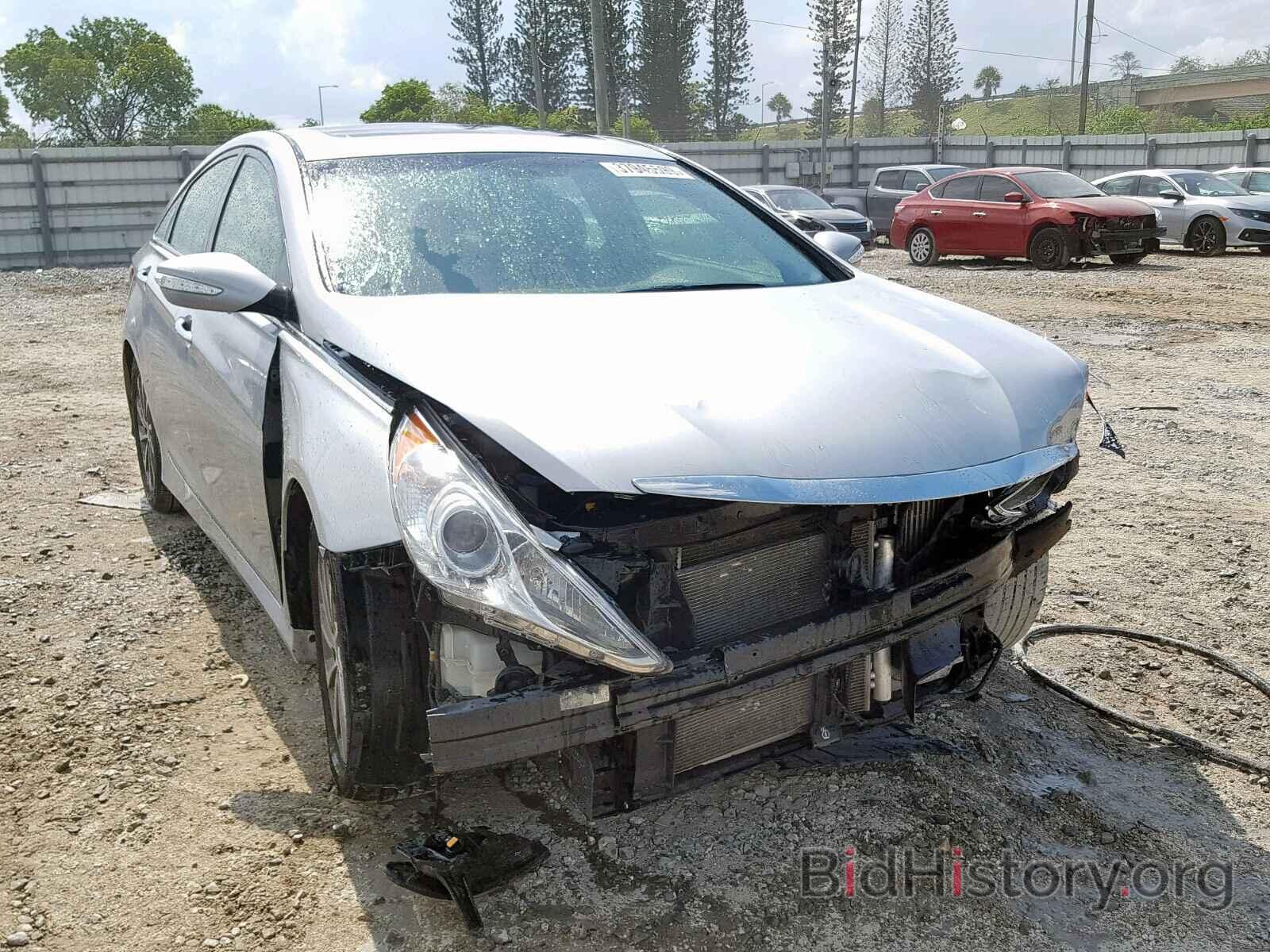 Фотография 5NPEC4AB8EH871727 - HYUNDAI SONATA 2014